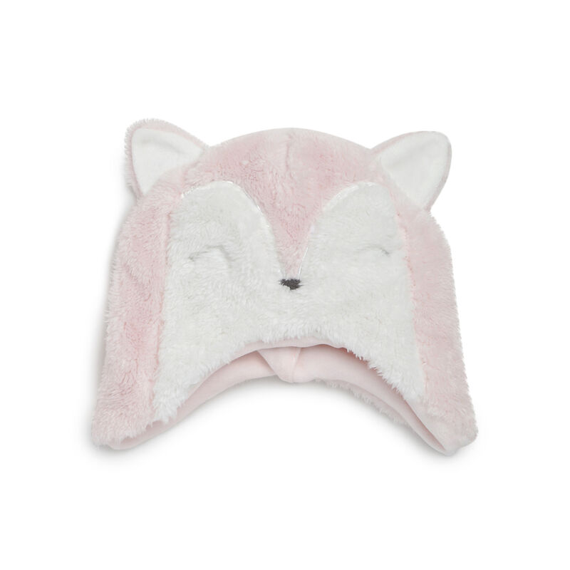 Girls Light Pink Solid Cap image number 0